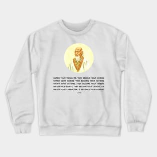 Lao Tzu WISDOM Crewneck Sweatshirt